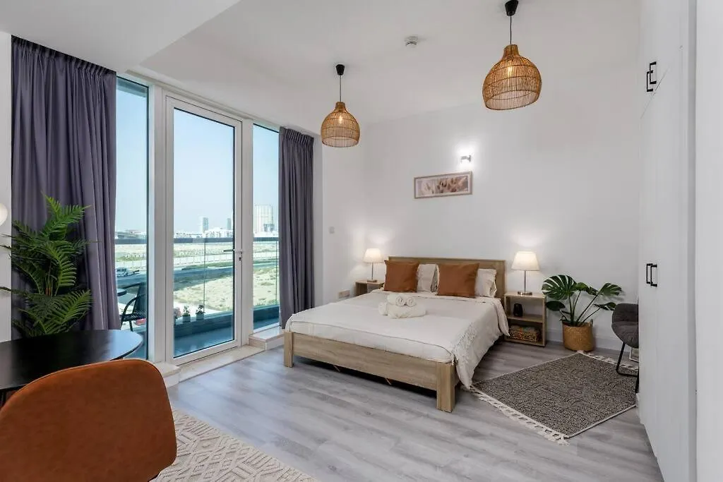 Apartament Waves Holiday Homes - Cozy & Fully Furnished Studio In Dubai Sports City